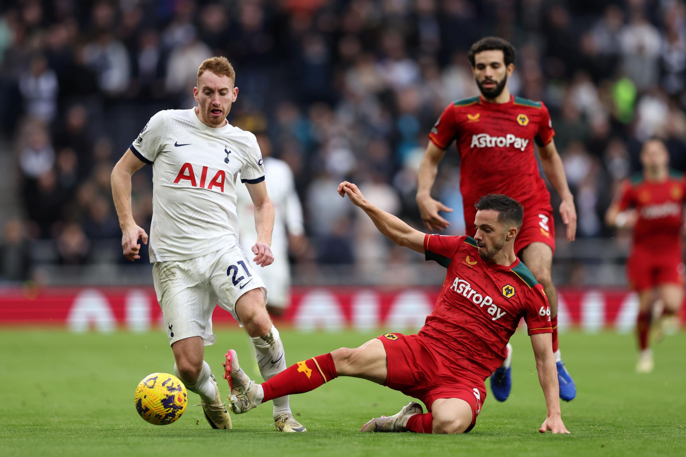 Dejan Kulusevski unhappy with Tottenham’s defensive discipline against Wolves