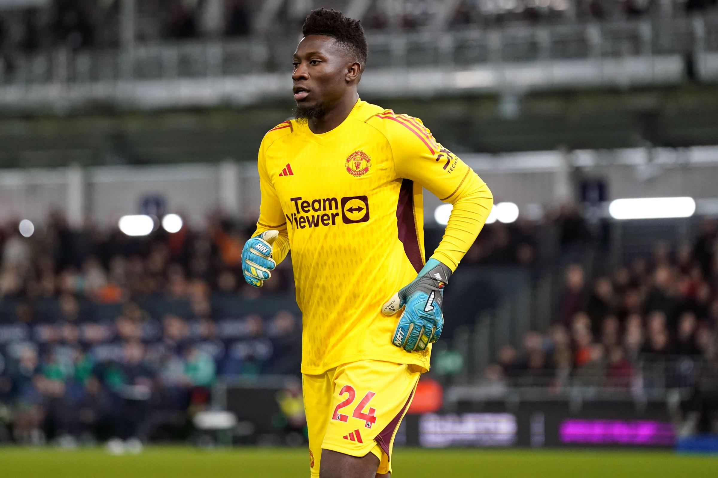 We have to be together in good and bad moments – Man Utd goalkeeper Andre Onana