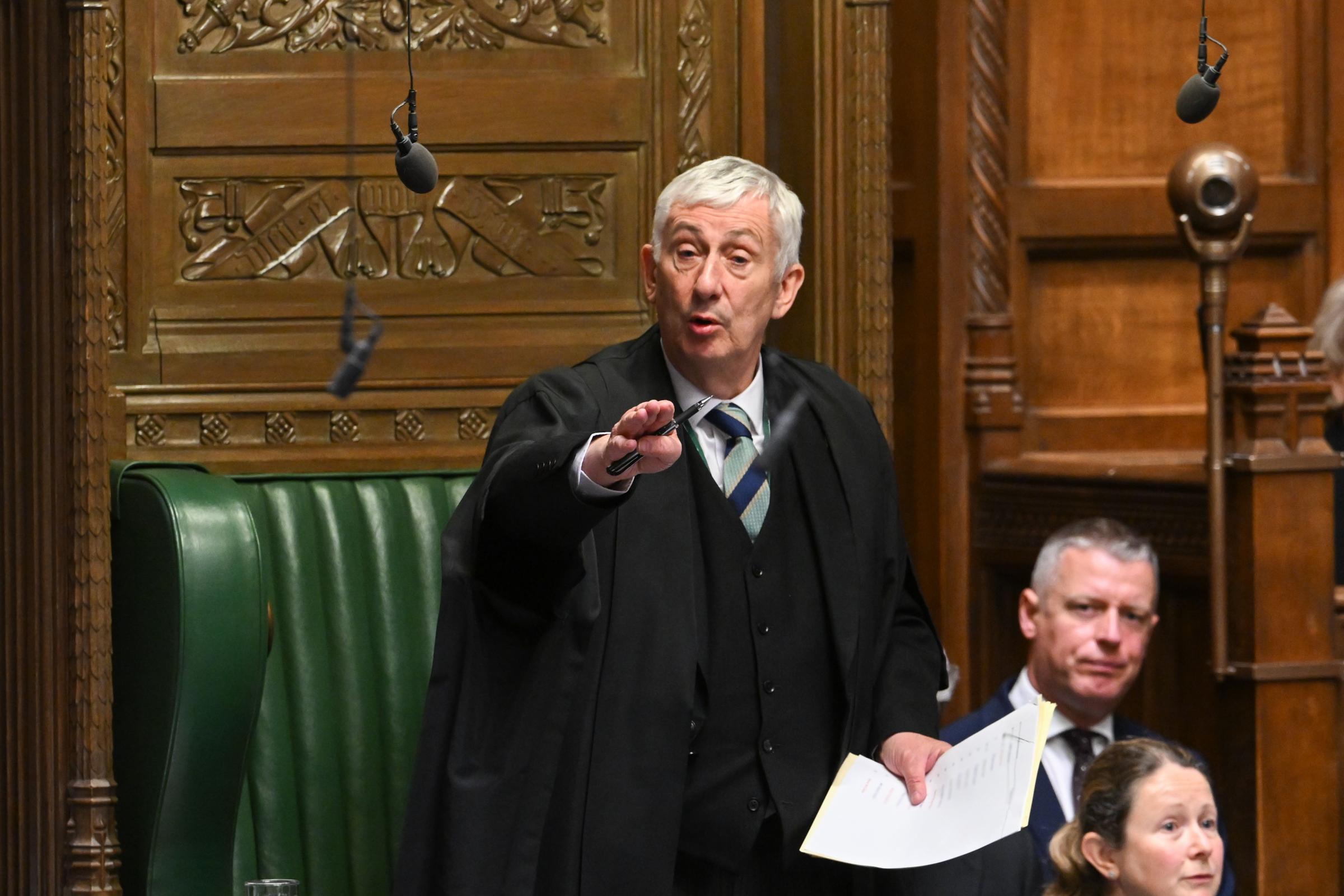 Speaker still under pressure as almost 70 MPs sign call for him to quit