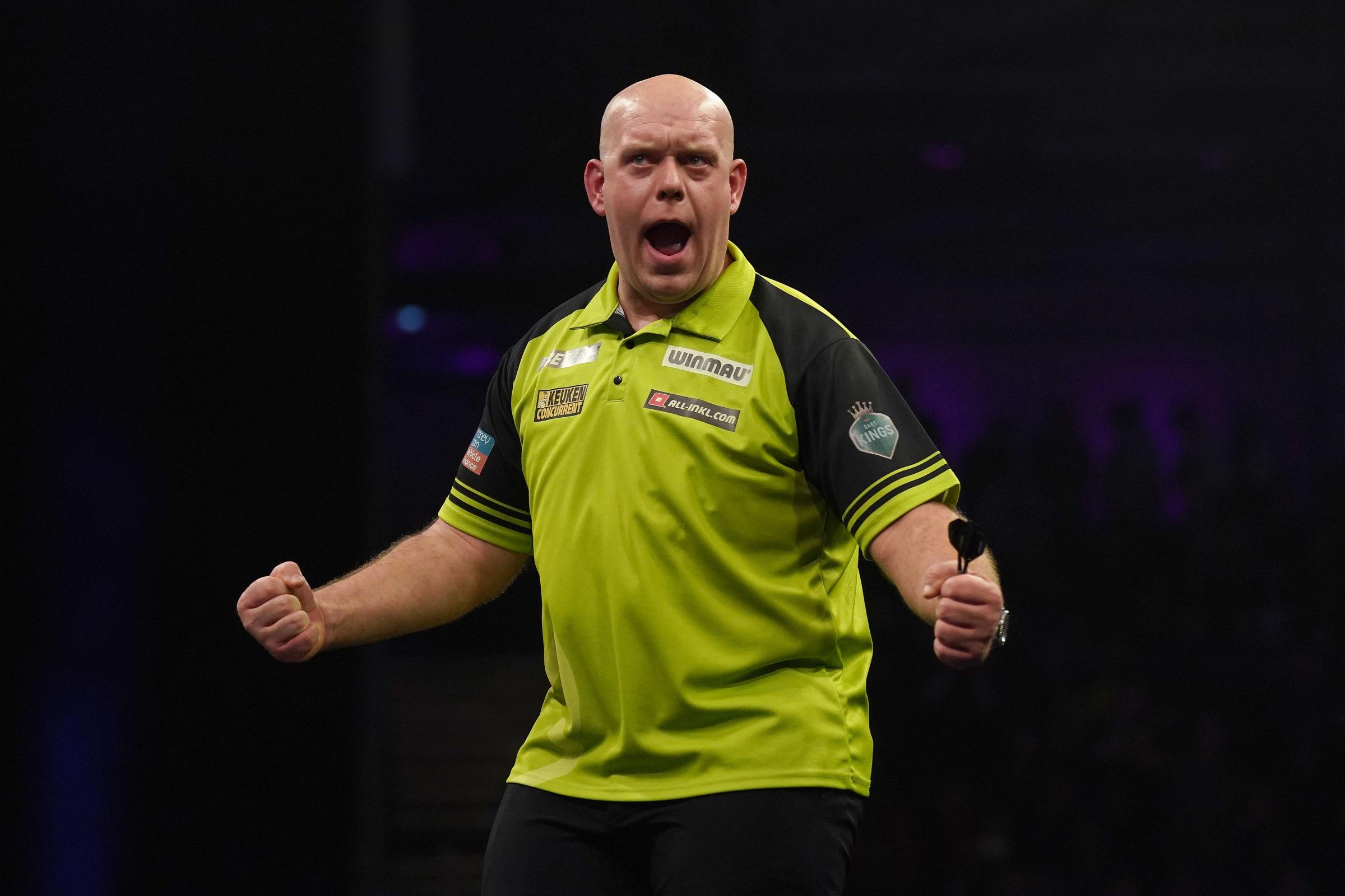 Michael van Gerwen determined to keep run going after third Premier League win