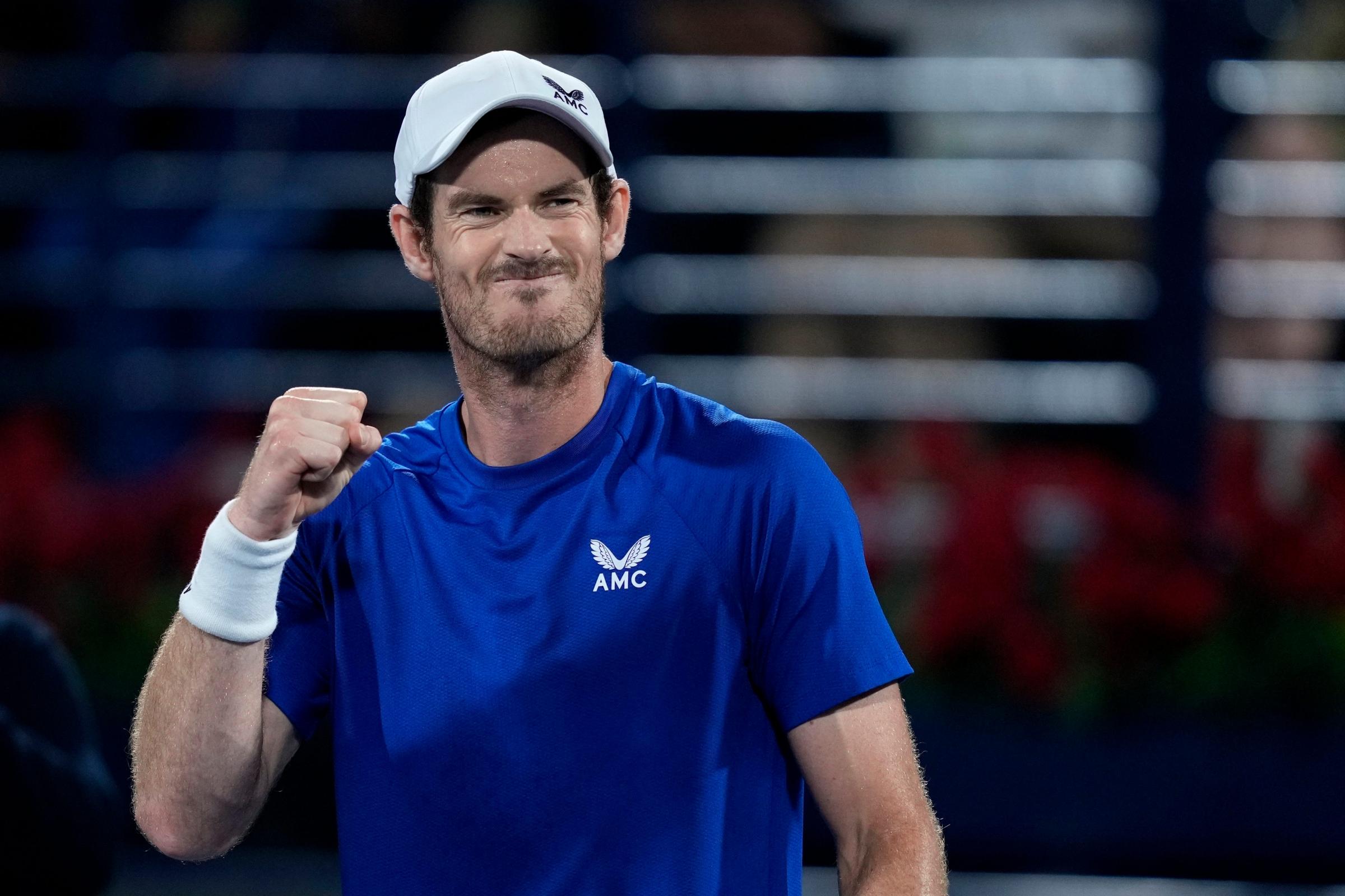 Andy Murray edges past Denis Shapovalov in Dubai for second win of 2024