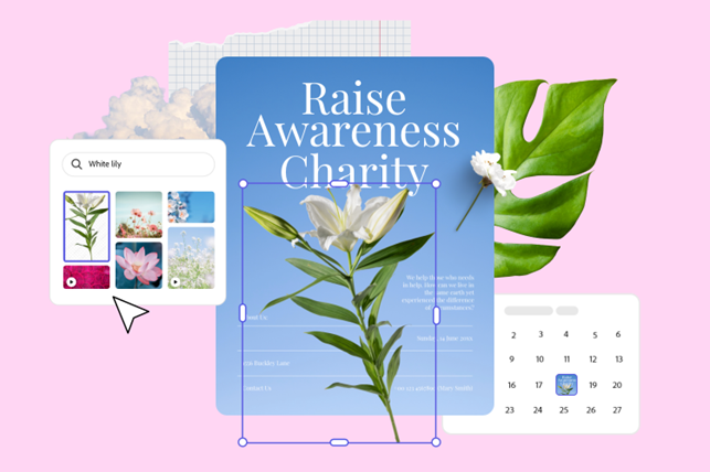 Raise awareness with free Charity Templates from Adobe Express 