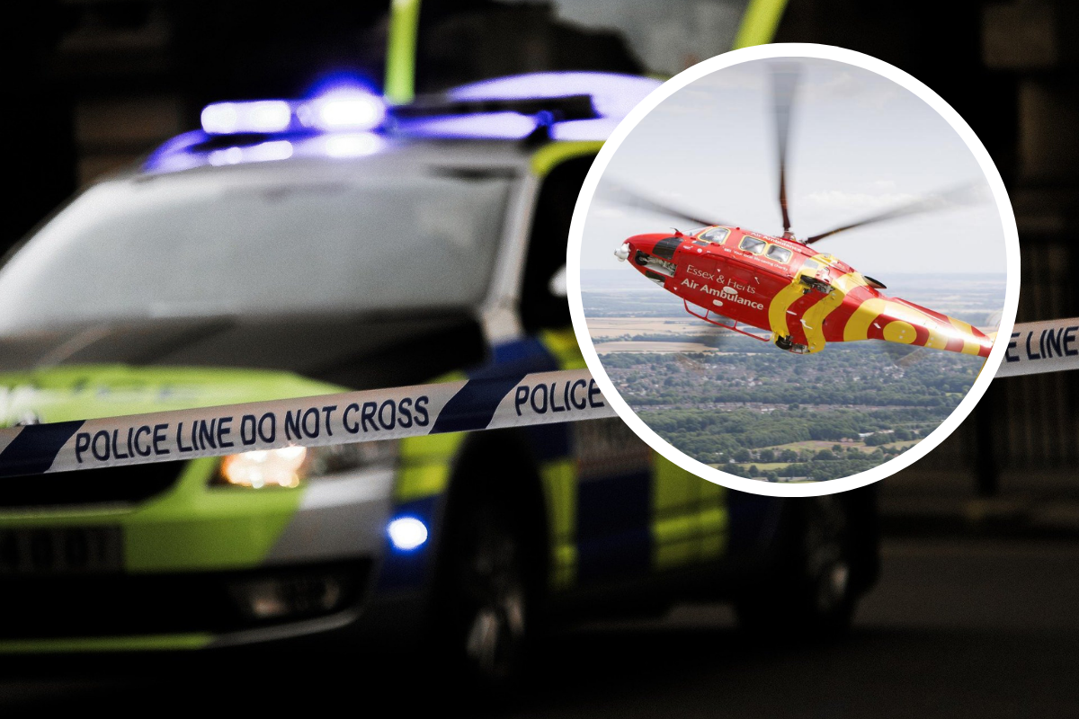 Air ambulance called as child hit by car in Borehamwood