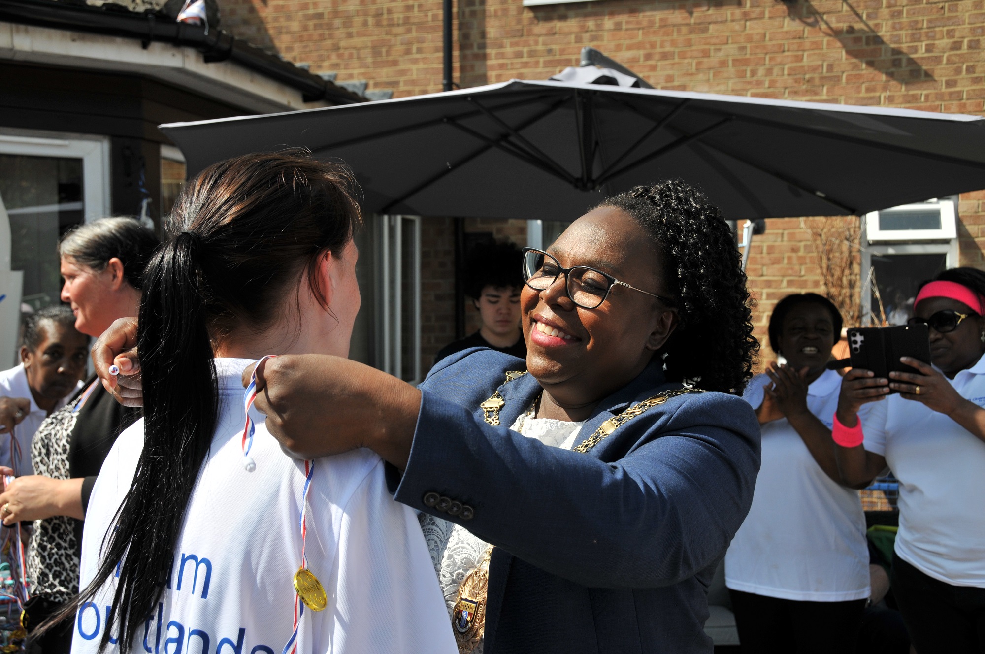 Care home holds annual sports day