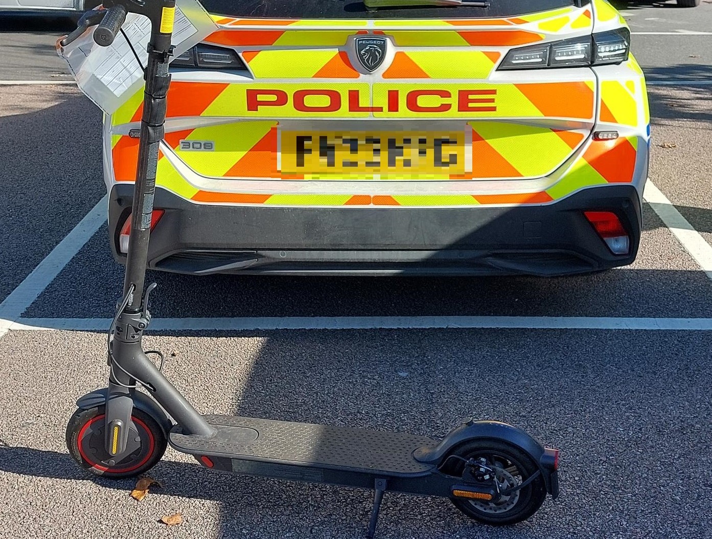 E-scooters being confiscated and destroyed by police in Hertfordshire