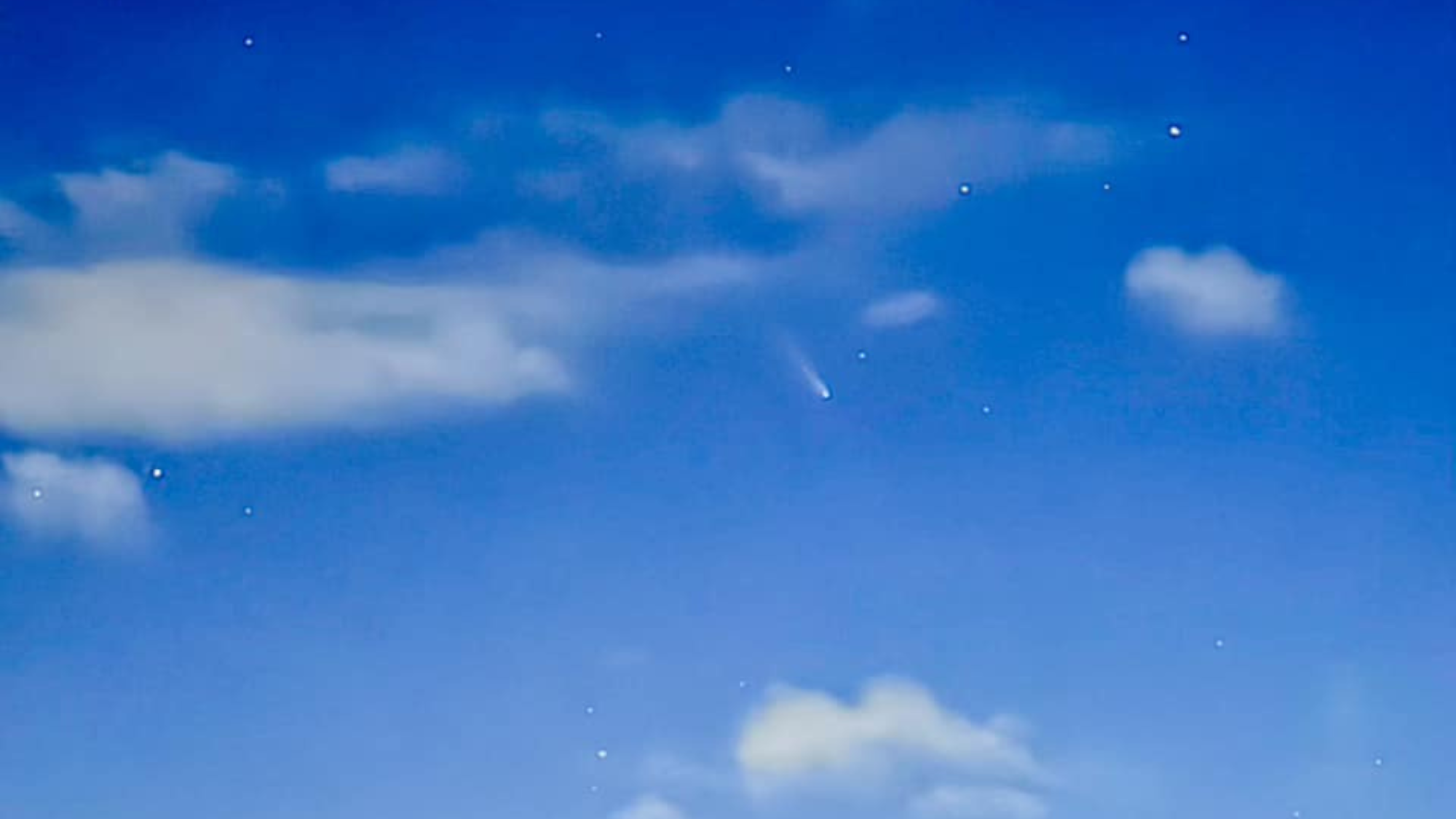 IN PICTURES: Rare comet not seen for next 80,000 years snapped over Herts