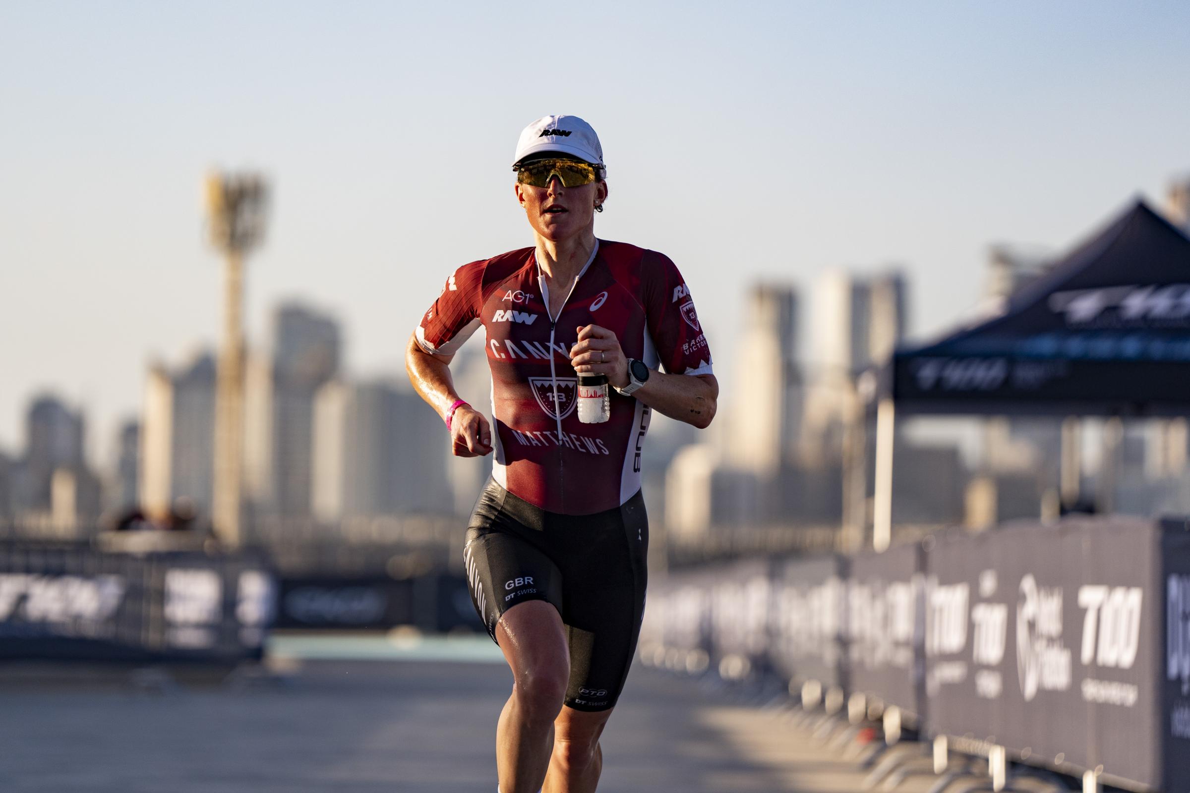 Matthews thrilled with gutsy performance at T100 Triathlon in Dubai