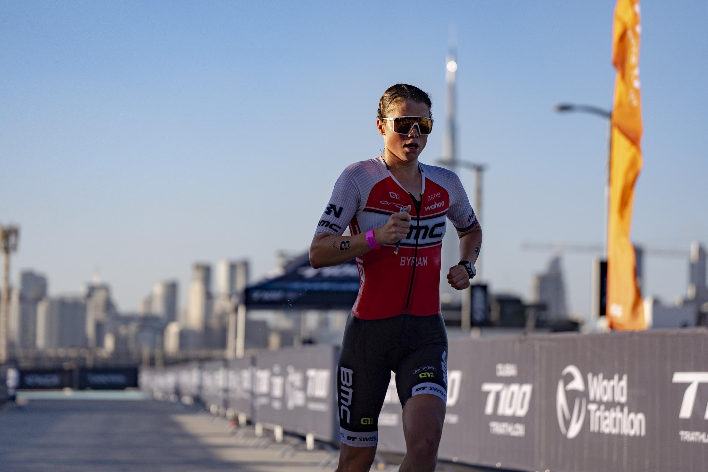 Byram caps T100 Triathlon season with stirring finish in Dubai